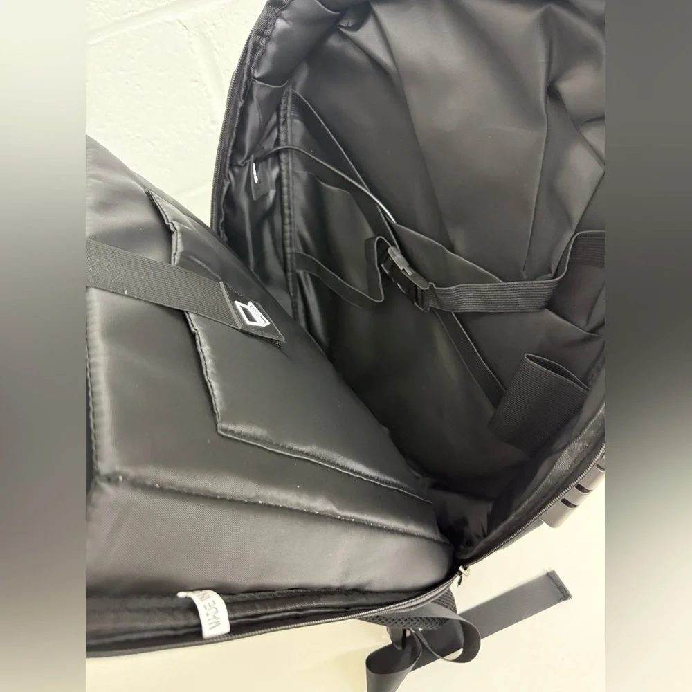 Hard shell Glossy Black Gaming‎ Laptop Backpack